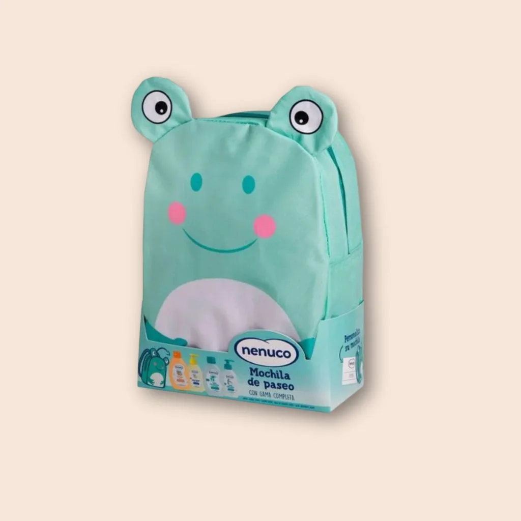 Mochila Nenuco en color verde