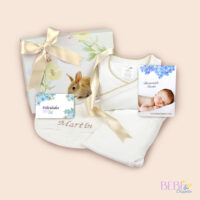 regalo bebe recien nacido primera puesta beige