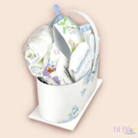 Cesta Bebe Recien Nacido Pajaritos - Imagen 3