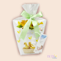 Regalo bebe recien nacido chupetes y babero personalizado