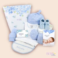 Regalo de Bebe Recien Nacido en color azul